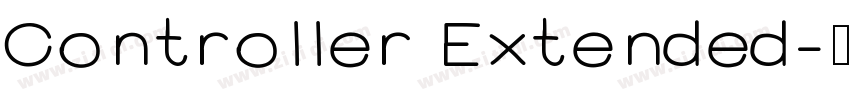 Controller Extended字体转换